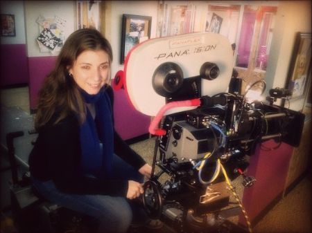 Christine Boylen in her Workspace